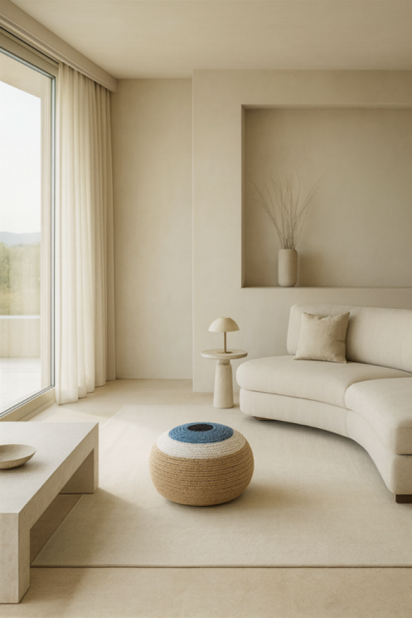 Pufa Wolle Ball Eye  - Inart