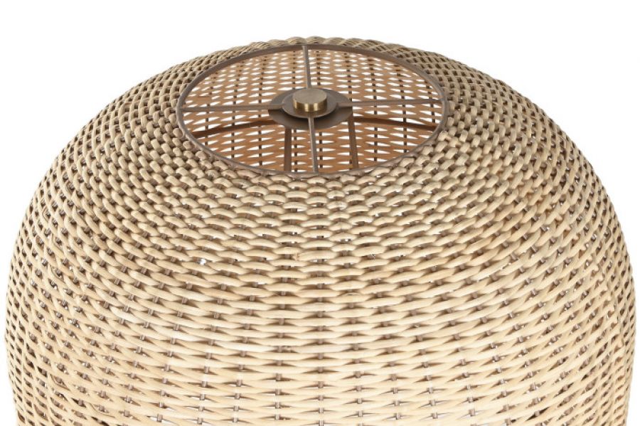 Rattanowa lampa podłogowa New Design - Item International