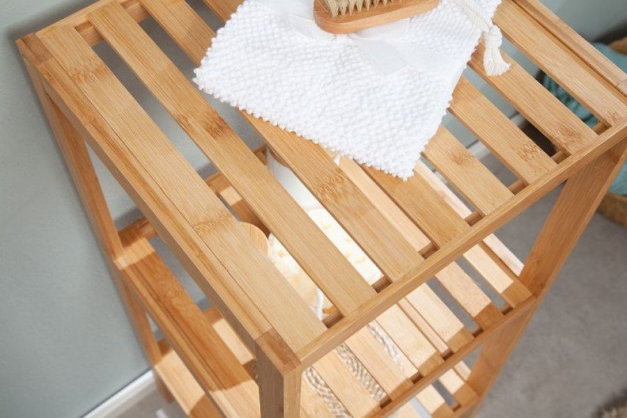 Regał Bamboo Spa 80cm - Invicta Interior