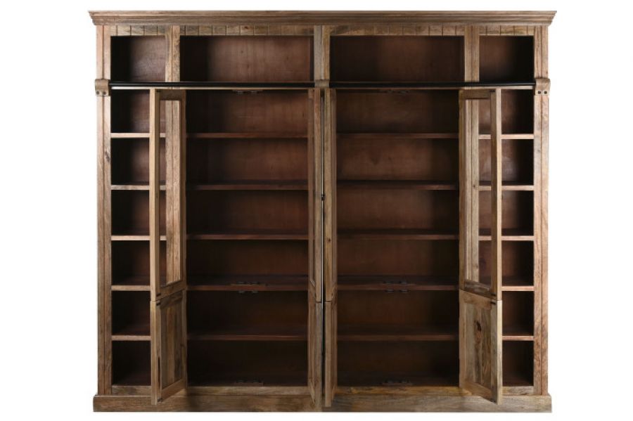 Regał biblioteczny drewniany Grande Loft - Item International