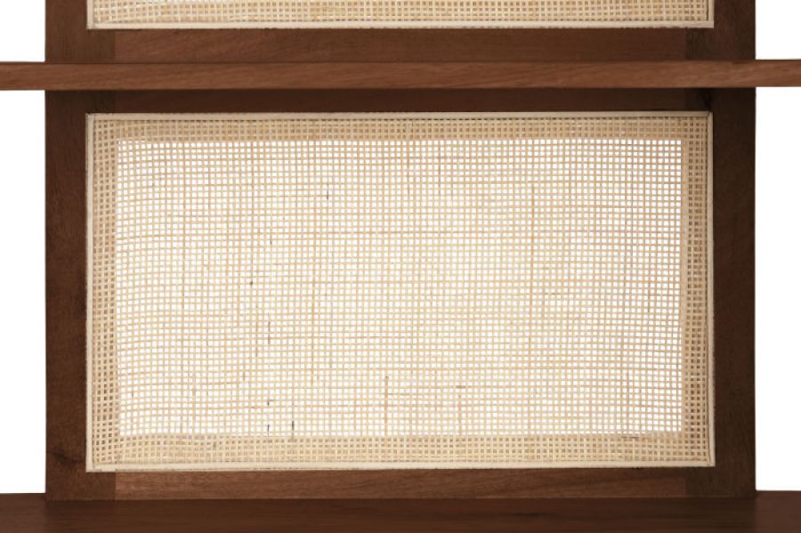 Regał Capri drewno mango rattan - Item International