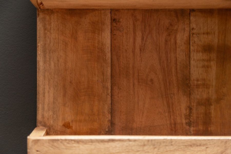 Regał półka ścienna drewniana Kwietnik  - Invicta Interior