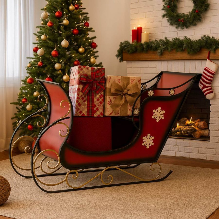 Sanie Św. Mikołaja duże