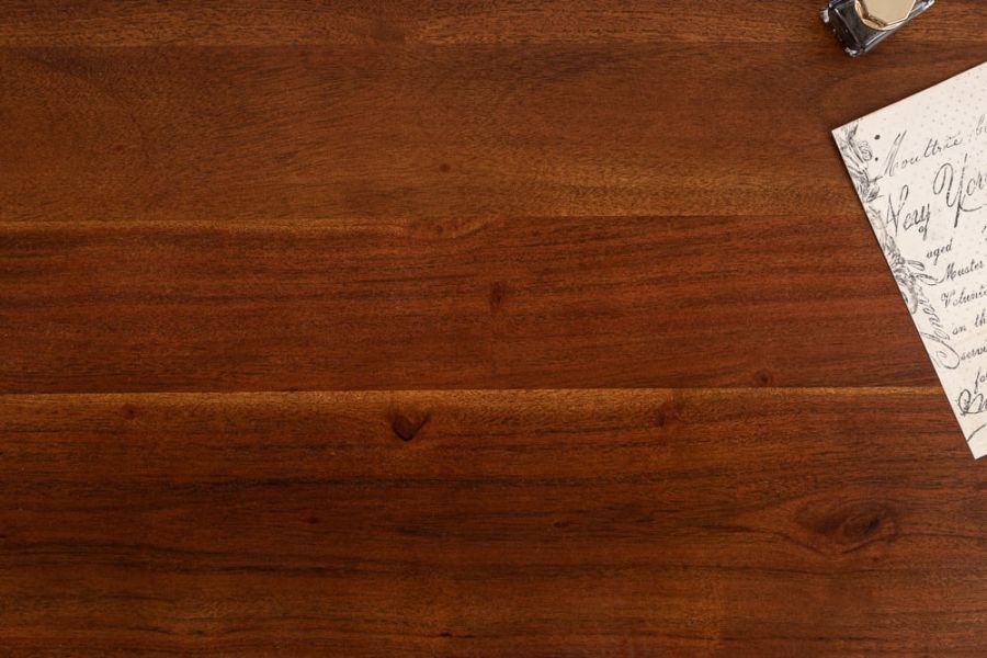Sekretarzyk biurko Monsoon drewno akacjowe 120 cm - Invicta Interior