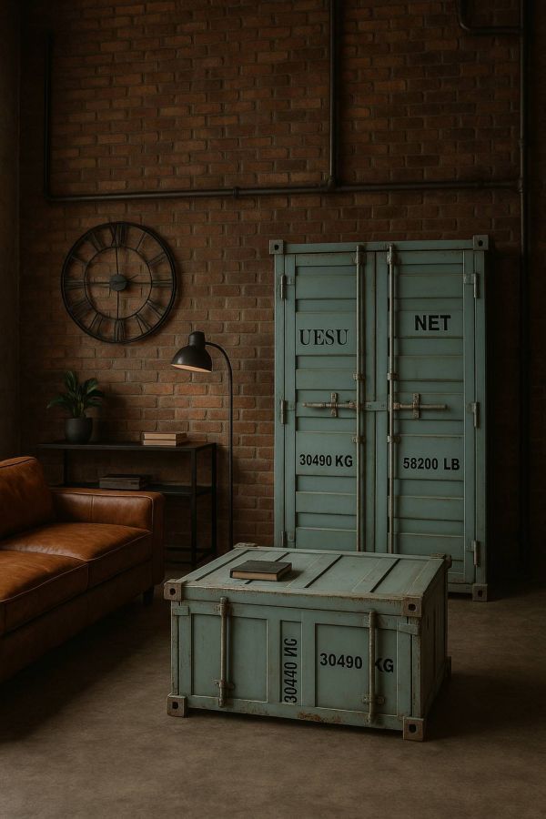 Skrzynia ława Container niebieska - Item International