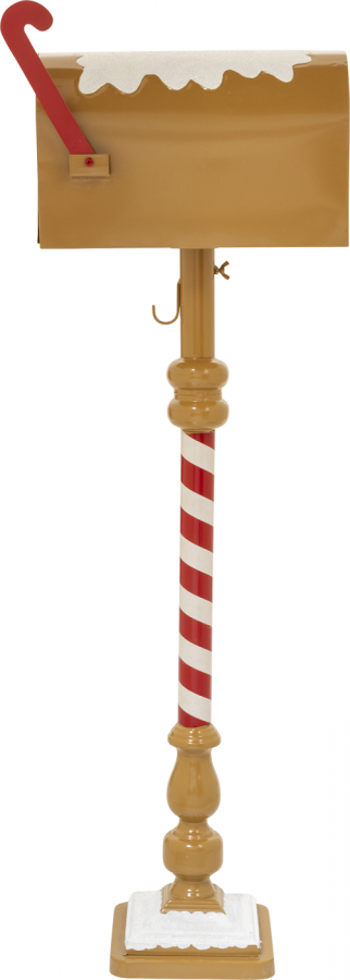 Skrzynka świąteczna Gingerbread na listy do Św. Mikołaja