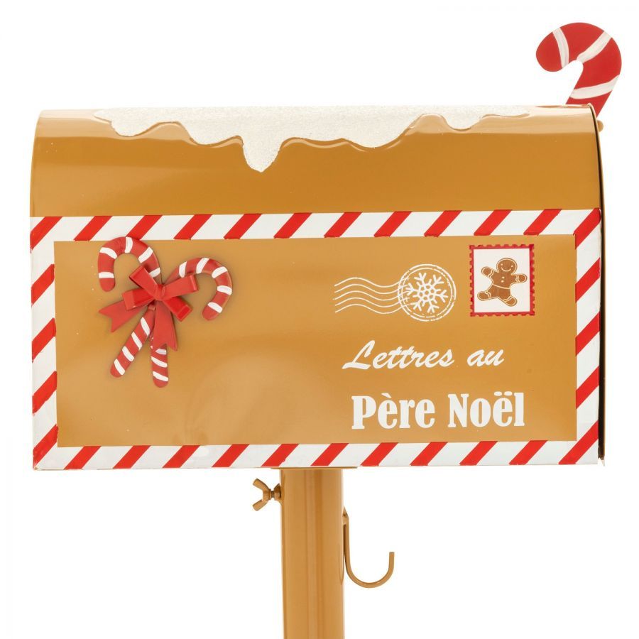 Skrzynka świąteczna Gingerbread na listy do Św. Mikołaja