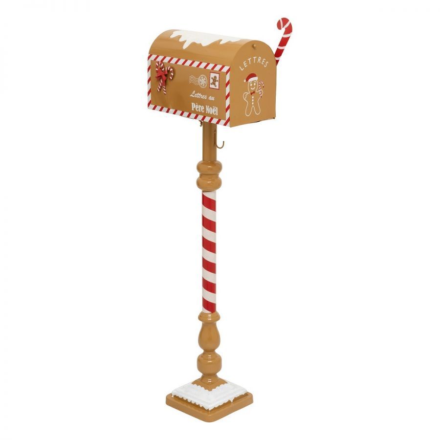 Skrzynka świąteczna Gingerbread na listy do Św. Mikołaja