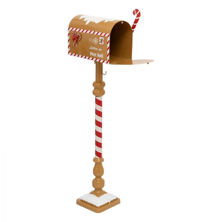 Skrzynka świąteczna Gingerbread na listy do Św. Mikołaja