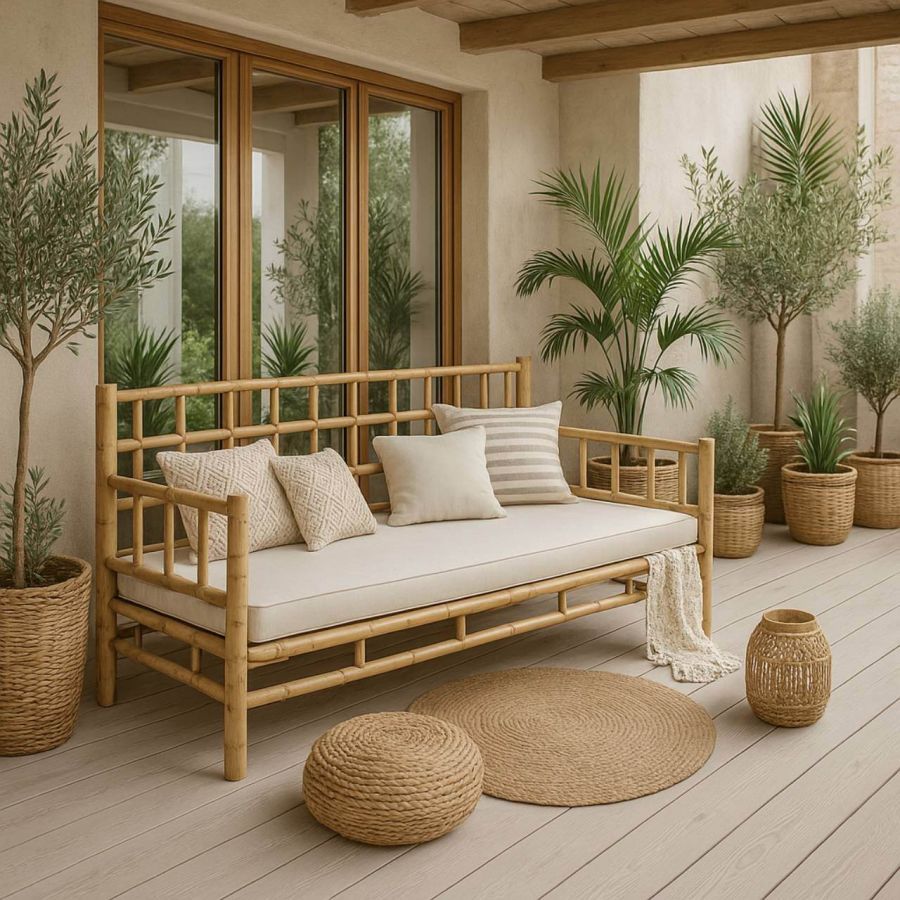 Sofa Boho Bambusowa - Item International