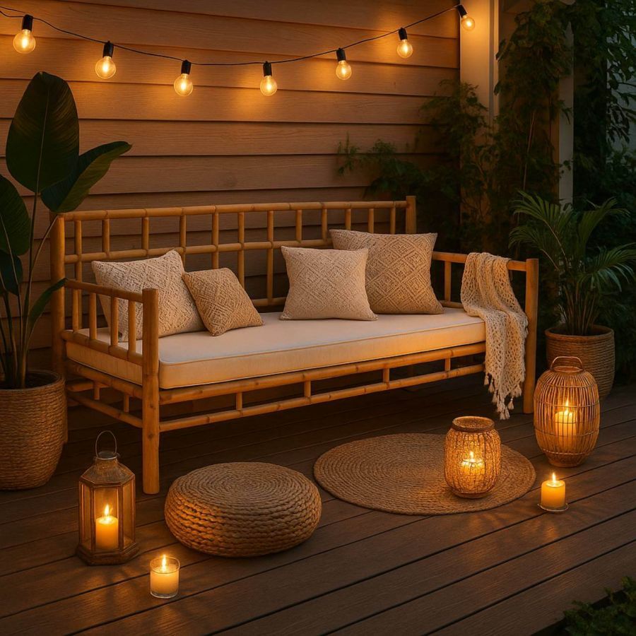 Sofa Boho Bambusowa - Item International