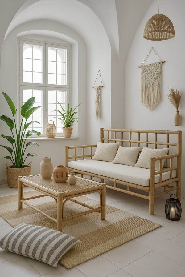 Sofa Boho Bambusowa - Item International