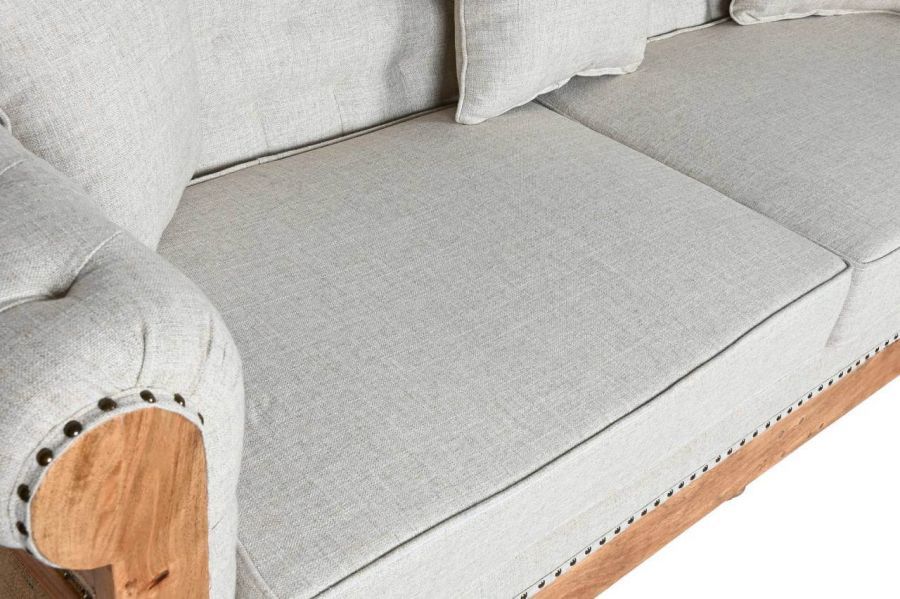 Sofa Chesterfield Luxury z drewna mango - Item International
