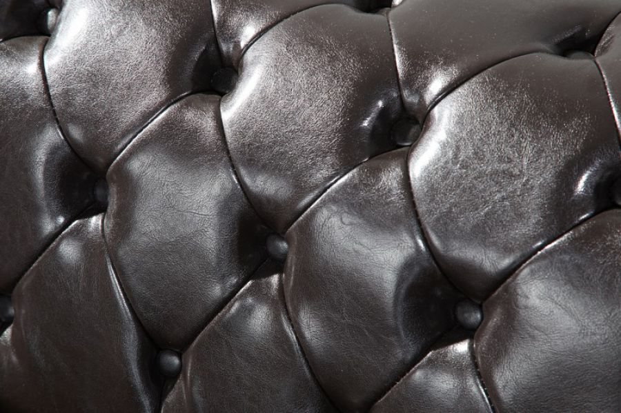 Sofa Chesterfield Oxford 3 coffee  - Invicta Interior