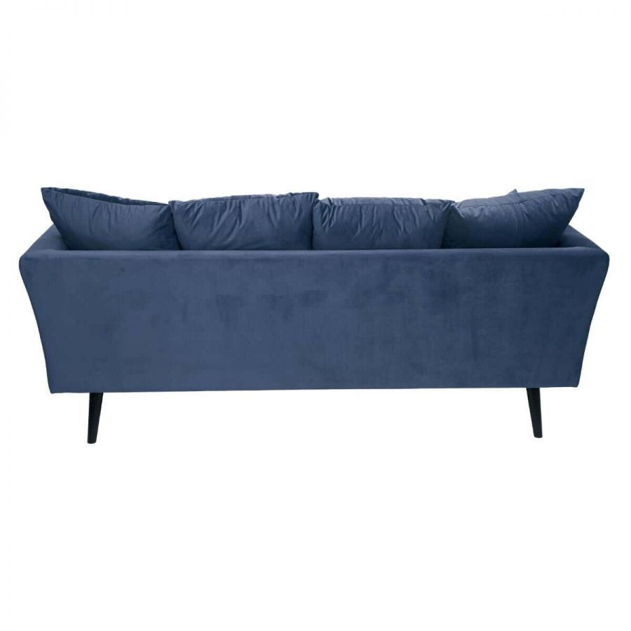 Sofa Eklektik aksamitna niebieska - Atmosphera