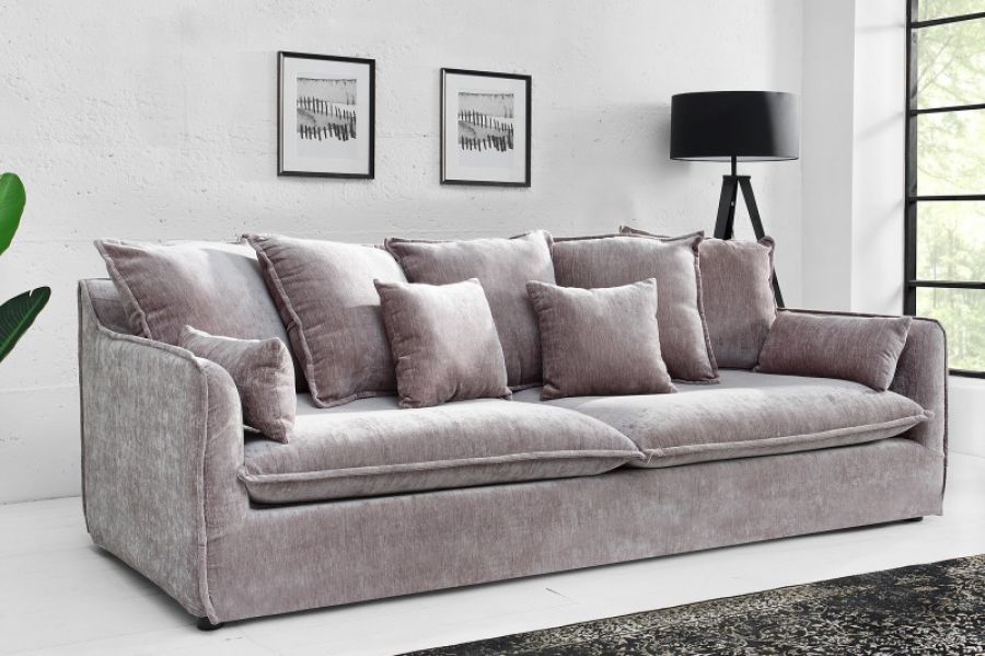 Sofa Heaven aksamitna taupe - Invicta Interior