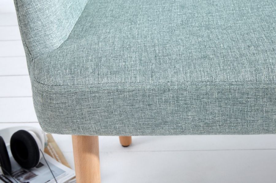Sofa Ławka Scandinavia lime  - Invicta Interior