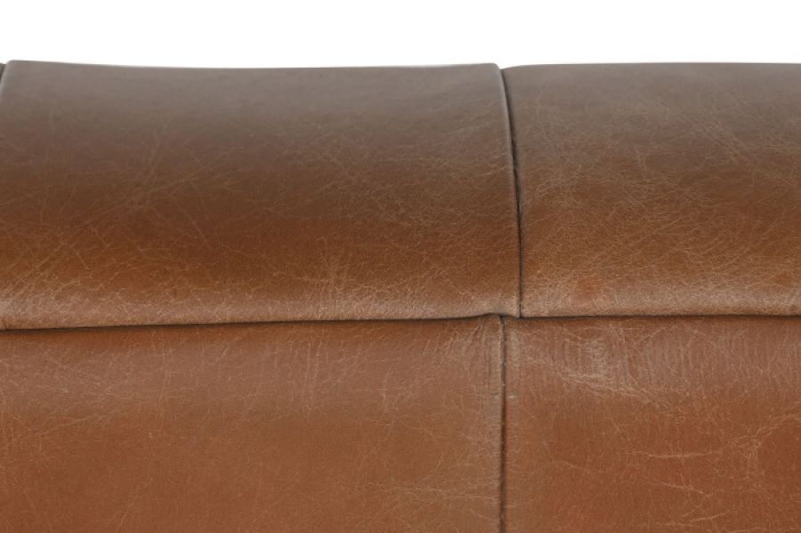 Sofa Lujo luxury skórzana brązowa  - Item International