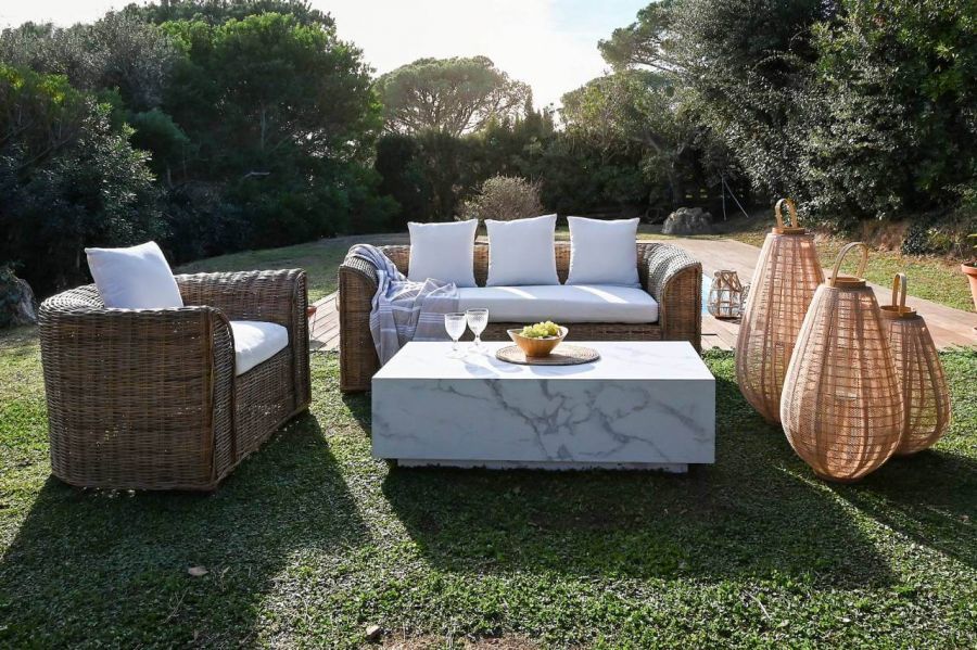 Sofa rattanowa Luxury trzyosobowa - Item International