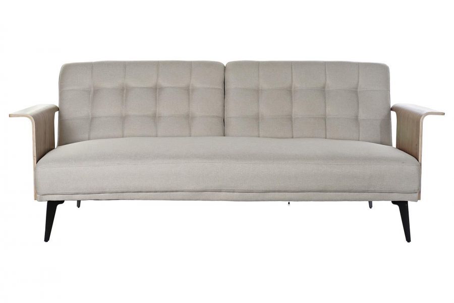 Sofa rozkładana wersalka Extravaganza beżowa retro