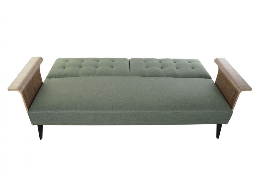 Sofa rozkładana wersalka Extravaganza zielona retro - Item International