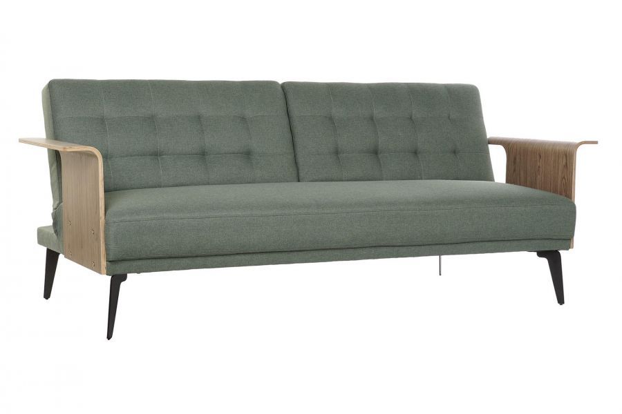 Sofa rozkładana wersalka Extravaganza zielona retro - Item International