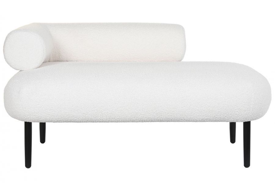 Sofa szezlong Teddy future boucle biała - Item International