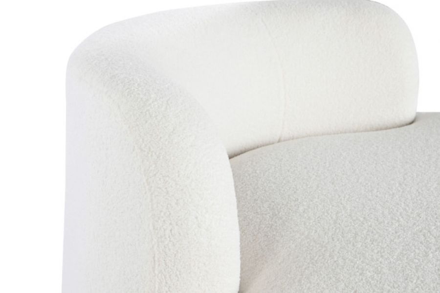 Sofa Teddy future boucle biała 150 cm - Item International