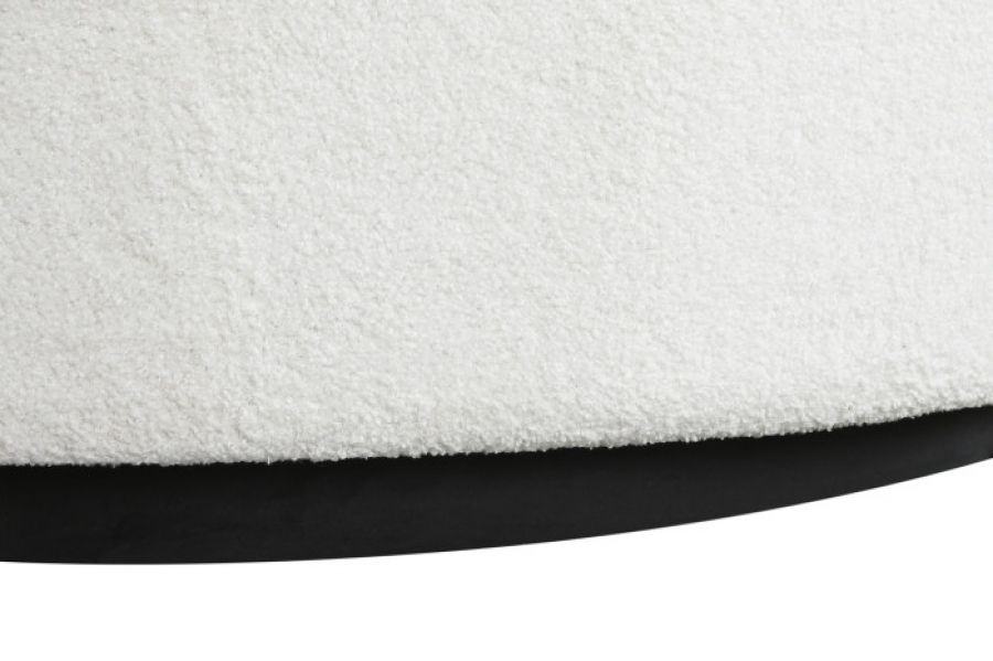 Sofa Teddy future boucle biała 150 cm - Item International