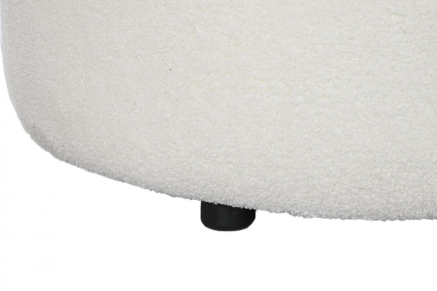 kat.II Sofa Teddy future boucle biała 193 cm - ekspozycyjna