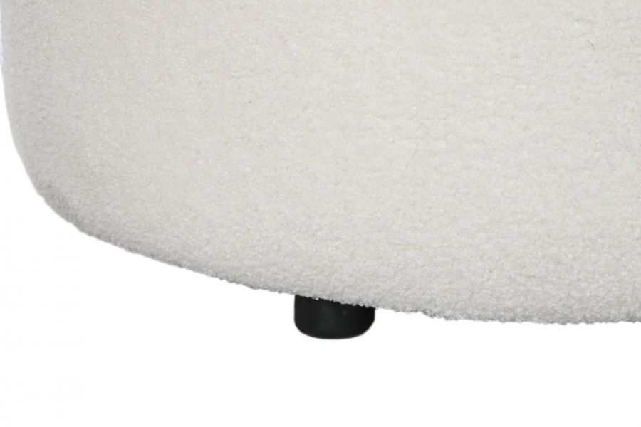 Sofa Teddy future boucle biała 193 cm