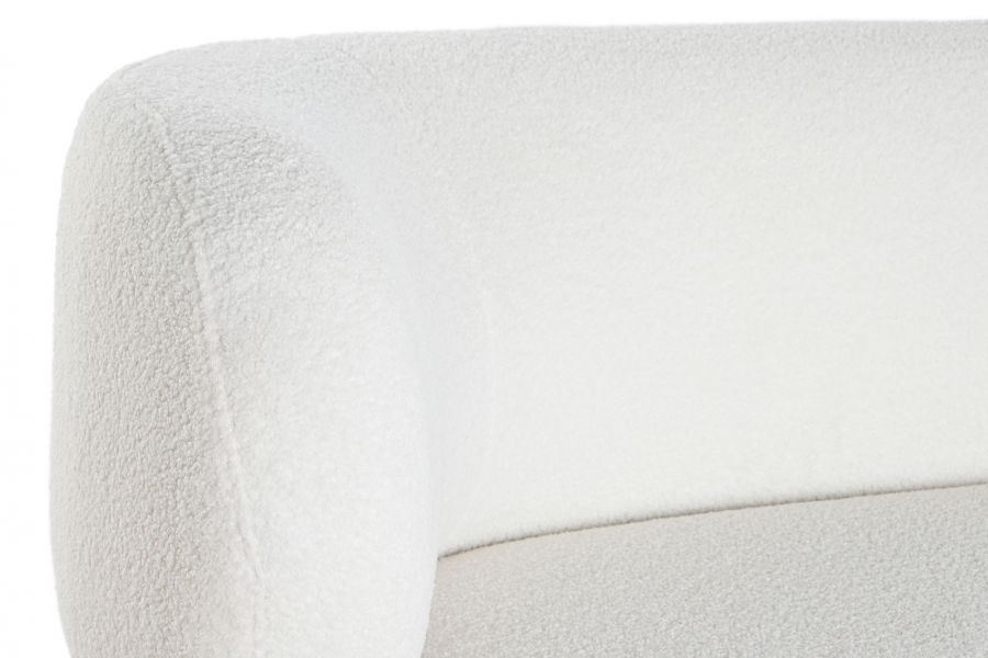 kat.II Sofa Teddy future boucle biała 193 cm - ekspozycyjna