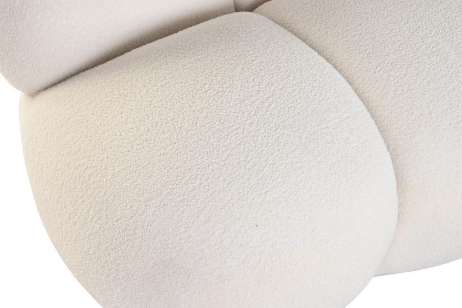 Sofa Teddy future boucle cloud biała - Item International