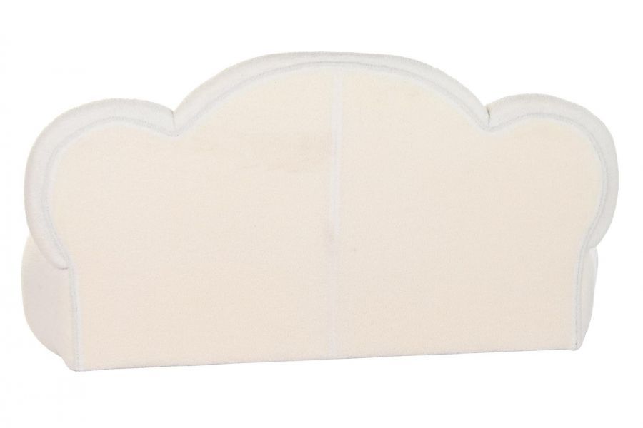 Sofa Teddy future boucle cloud biała