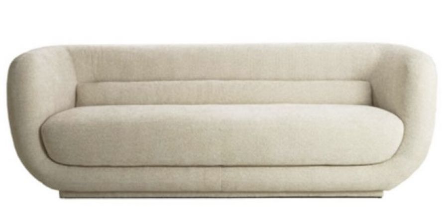 Sofa Velia cream 237 cm  - Light & Living