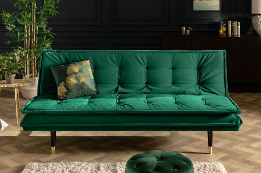 Sofa Wersalka Magnifique zielona - Invicta Interior