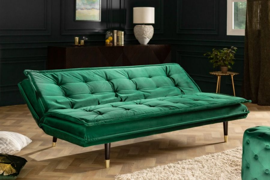 Sofa Wersalka Magnifique zielona - Invicta Interior