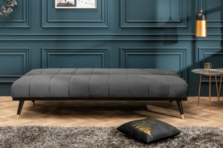 Sofa Wersalka Petit Beaute szara - Invicta Interior