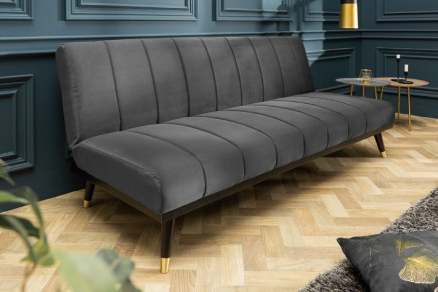 Sofa Wersalka Petit Beaute szara - Invicta Interior