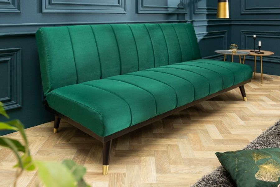 Sofa Wersalka Petit Beaute zielona  - Invicta Interior