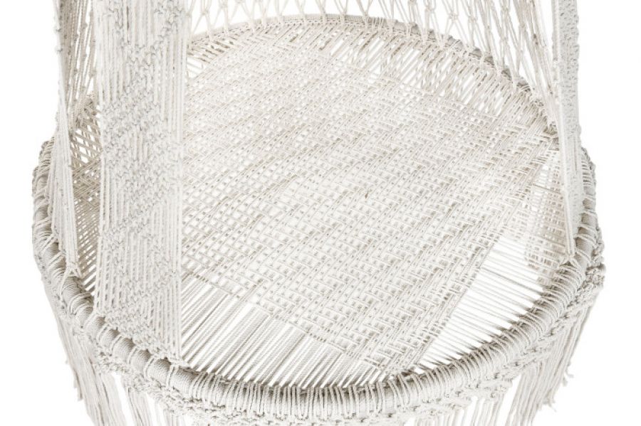 Sofa wisząca Makrama boho lux  - Item International