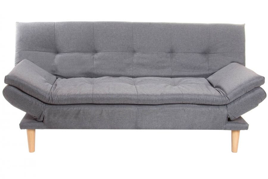 Sofa z funkcją spania szara
