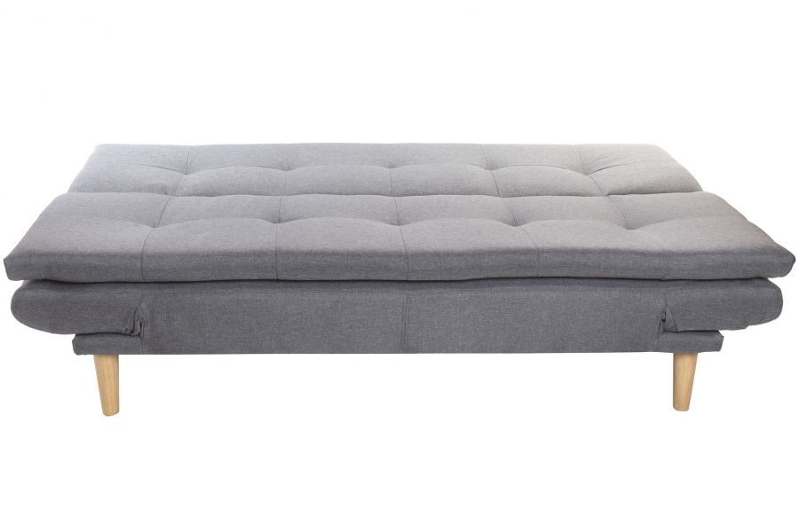 Sofa z funkcją spania szara
