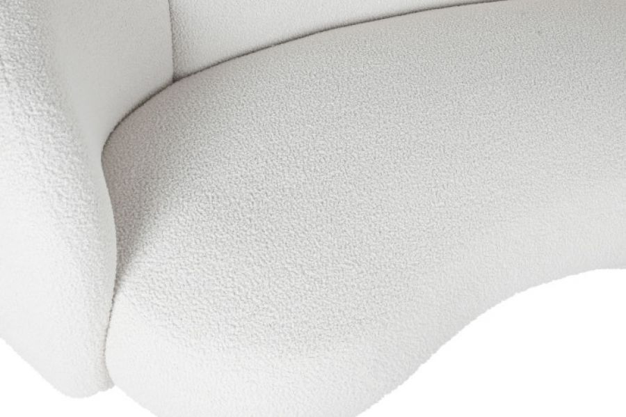 Sofa Japandi cloud boucle biała  - Item International