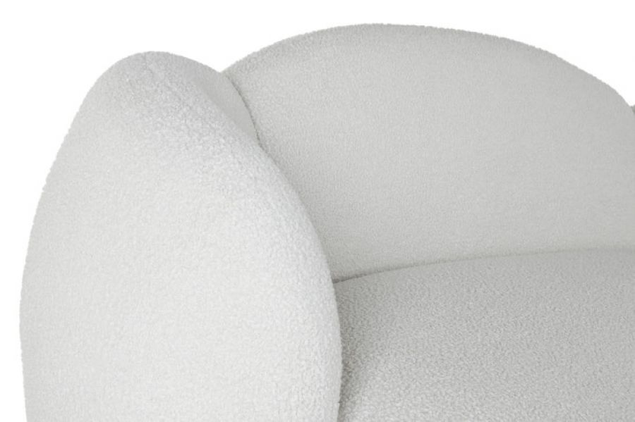 Sofa Japandi cloud boucle biała  - Item International