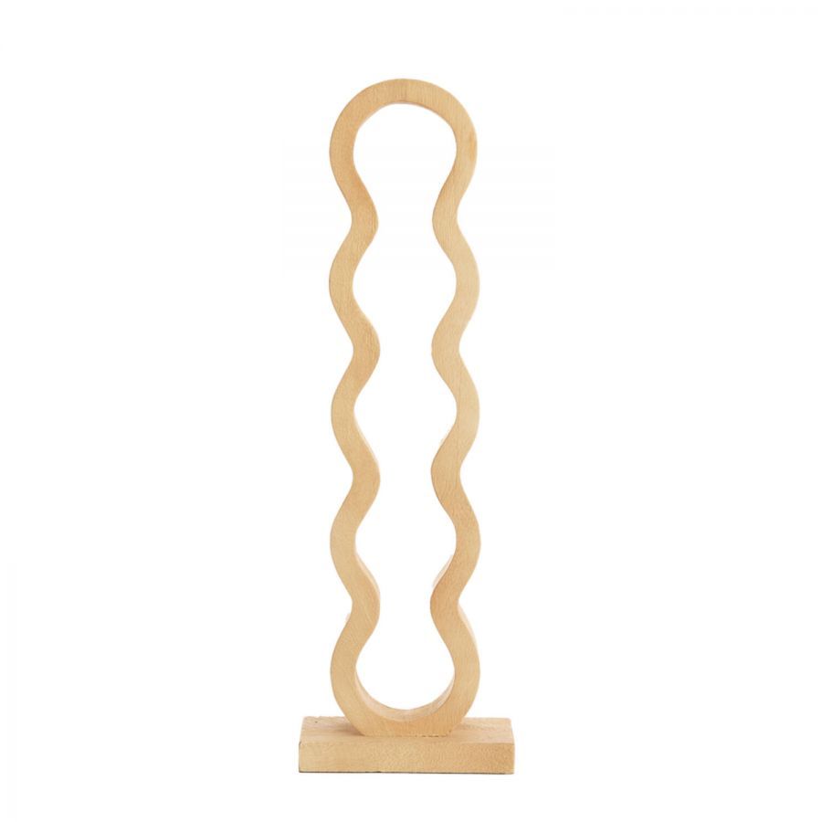 Stojak derwniany na wino Edlo 58 cm - Light & Living