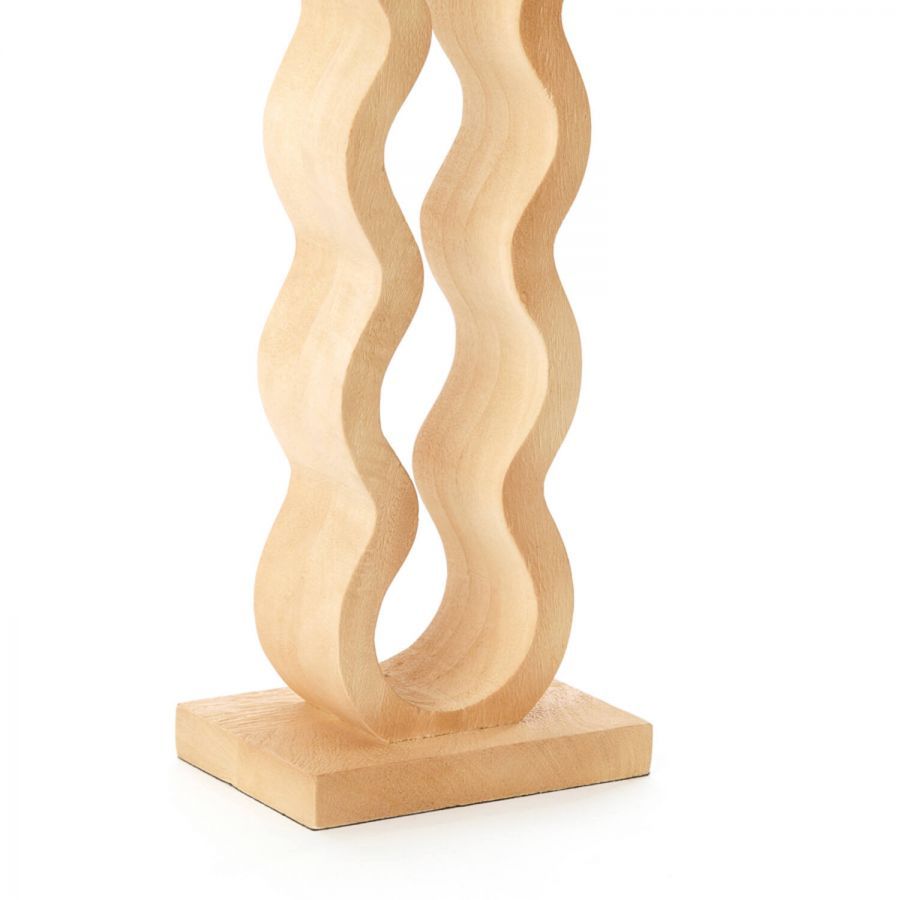 Stojak derwniany na wino Edlo 58 cm - Light & Living