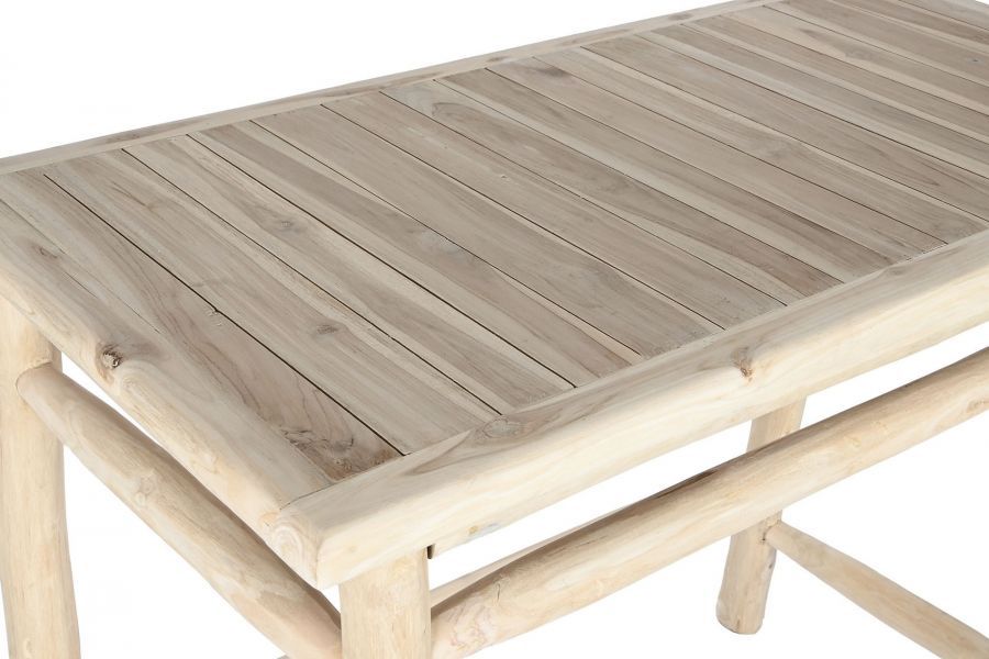 Stół barowy z drewna tekowego Prime natur
