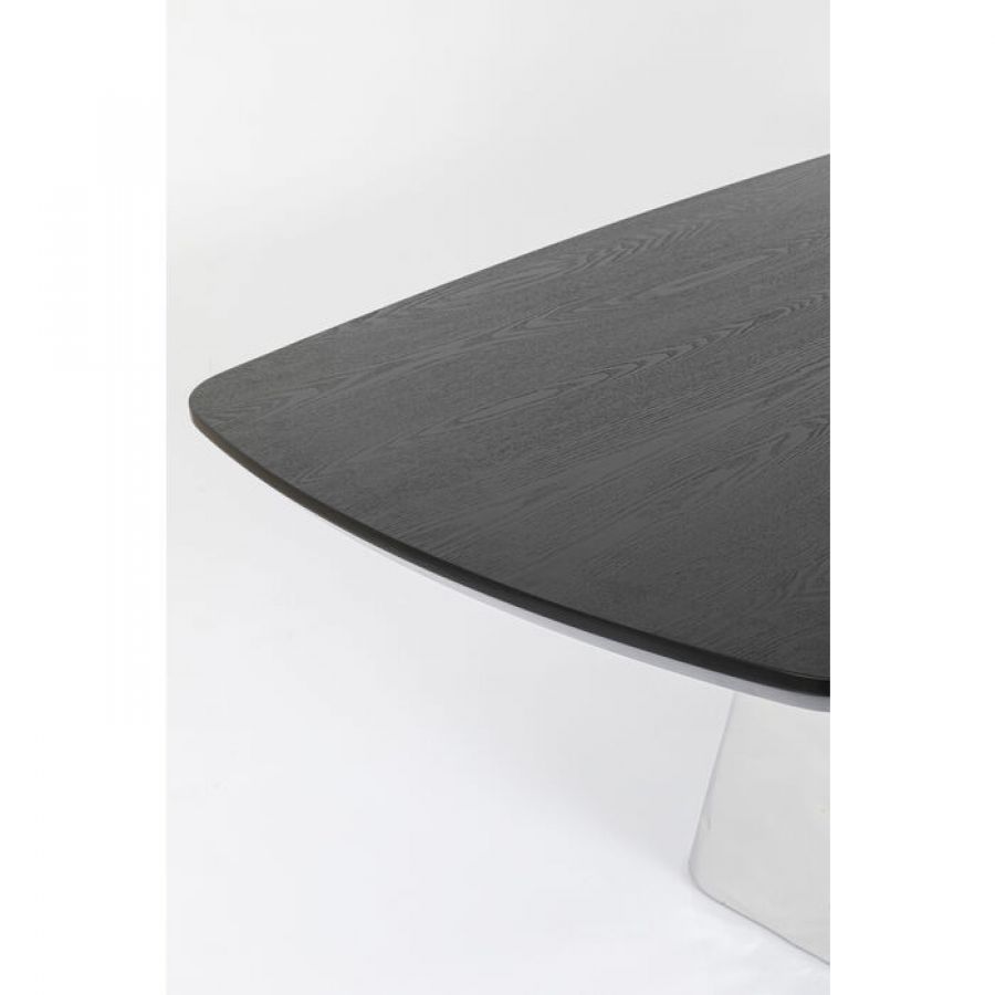 Stół Caldera srebrny chrom - Kare Design
