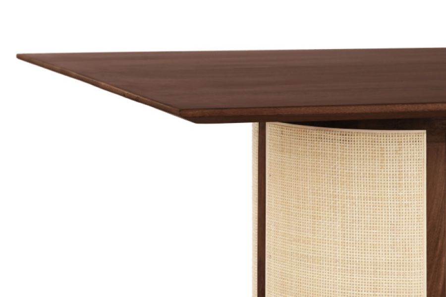Stół Capri drewno mango rattan 200 cm - Item International